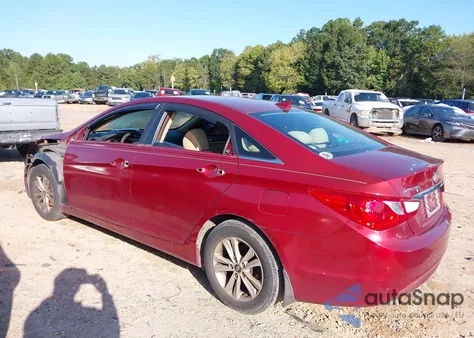 2013 Hyundai Sonata Gls from USA, damaged, VIN 5NPEB4AC5DH686206